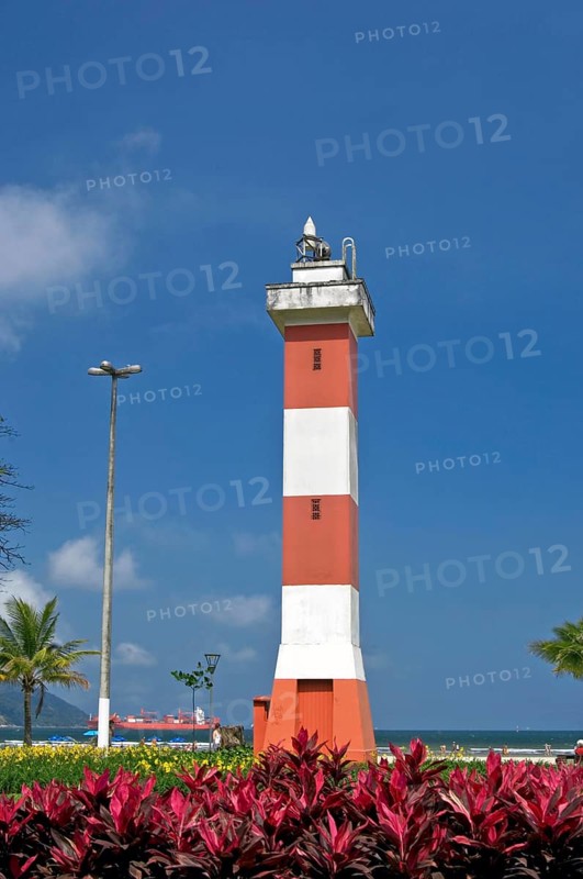Light, Beach of Gonzaga, Santos, São Paulo, Brazil