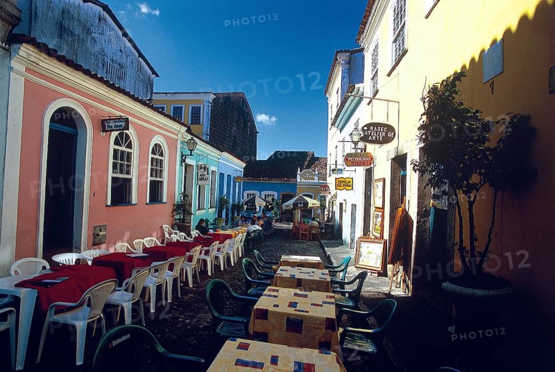 Laranjeiras Street, Salvador, Bahia, Brazil
