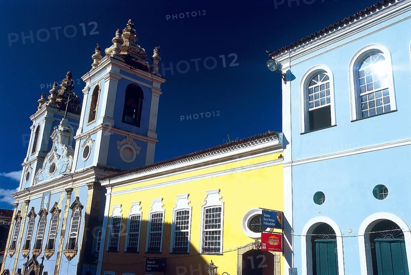 Pelourinho Square, Salvador, Bahia, Brazil
