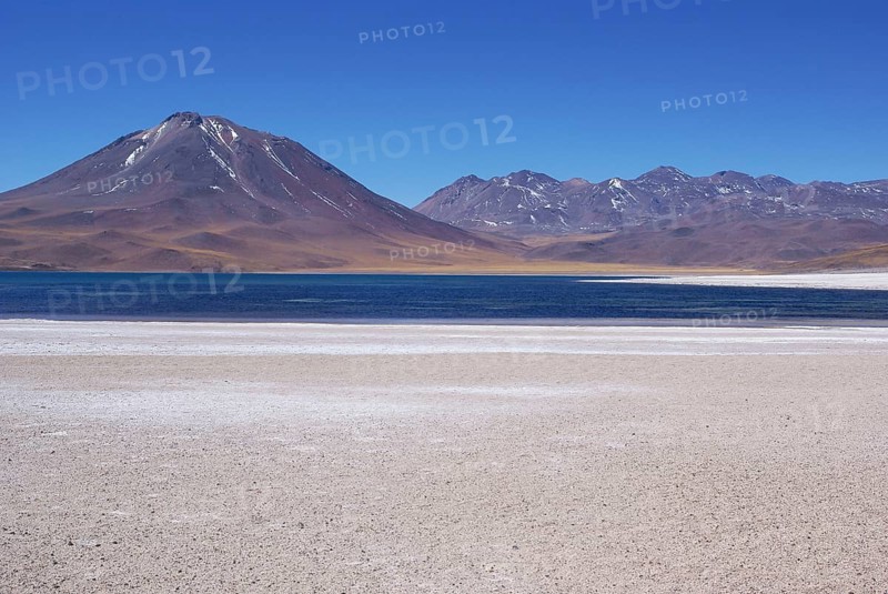 Laguna Miscanti, Los Flamencos Reserve National, Atacama Desert, Region de Antofagasta, Santiago, Chile