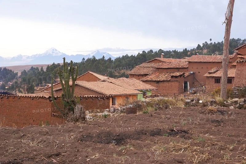 Chinchero, Worth Sacred of Los Incas, Region of Cusco, Lima, Peru