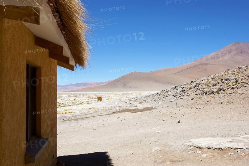 Estacion termale, Reserva nacional de fauna andina Eduardo Abaroa, Deserto do Lipez, Departamento de Potosi, Sud Lipez Province, La Paz, Bolívia