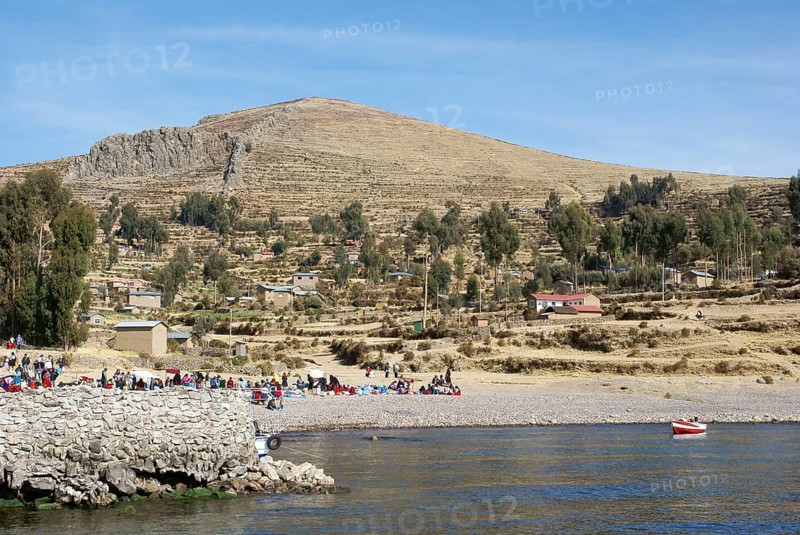 Isla Amantani, Titicaca Lake, Lima, Peru