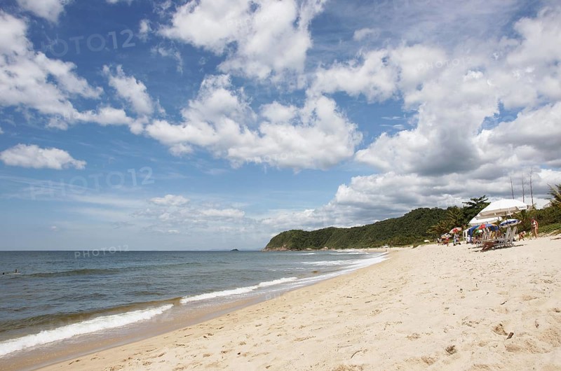 Beach, Swimmers, Barra do Una, Peruíbe, São Paulo, Brazil