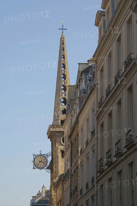 St Louis en l'Ile Street, Ile Saint Louis, 4° arrondissement, Ile-de-France, Paris, France