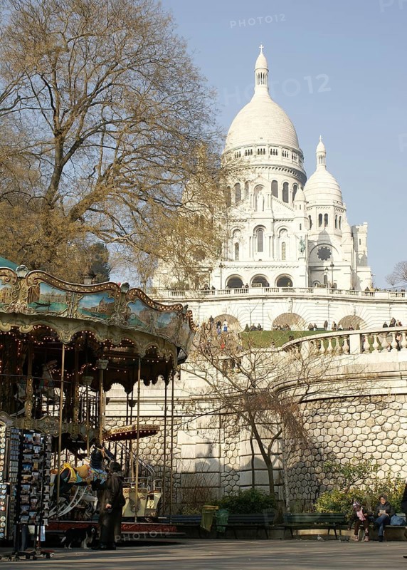 Sacré Cœur, 18° arrondissement, Ile-de-France, Paris, France