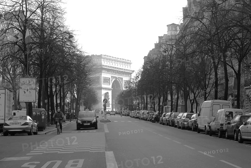 Triumph Arc (Place de l'Etoile), Mac-Mahon Avenue, 17° arrondissement, Ile-de-France, Paris, France
