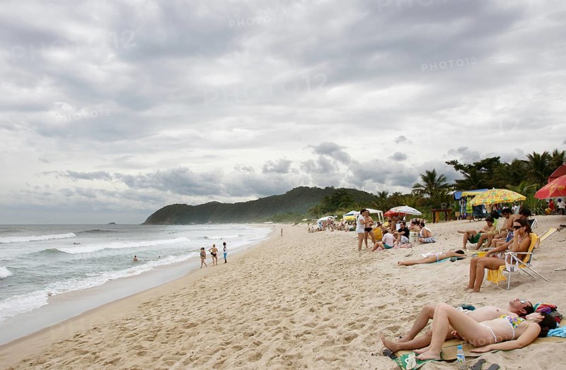 Beach, Barra do Una, Peruíbe, São Paulo, Brazil