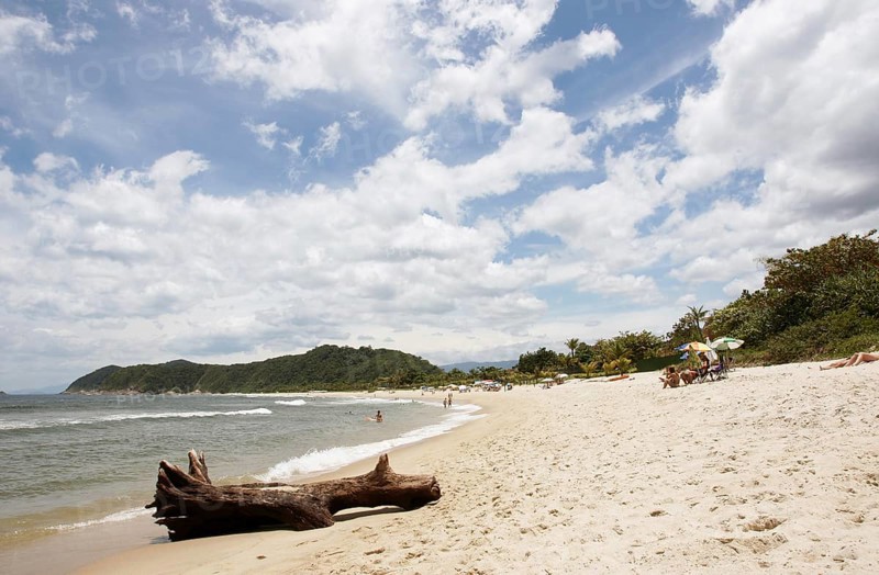 Beach, Swimmers, Barra do Una, Peruíbe, São Paulo, Brazil