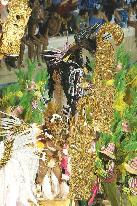 Carnival 2009, School of Samba Mangueira, Rio de Janeiro, Brazil