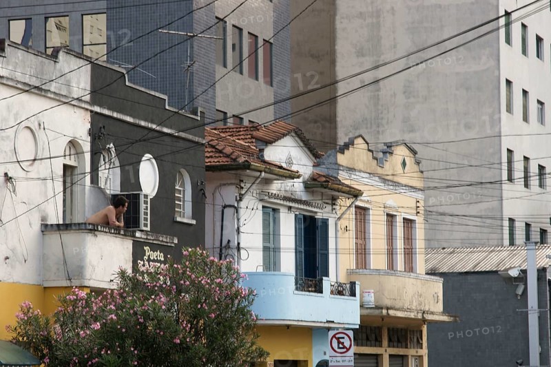 Houses, buildings, Vila Madalena, City, Capital, São Paulo, Brazil