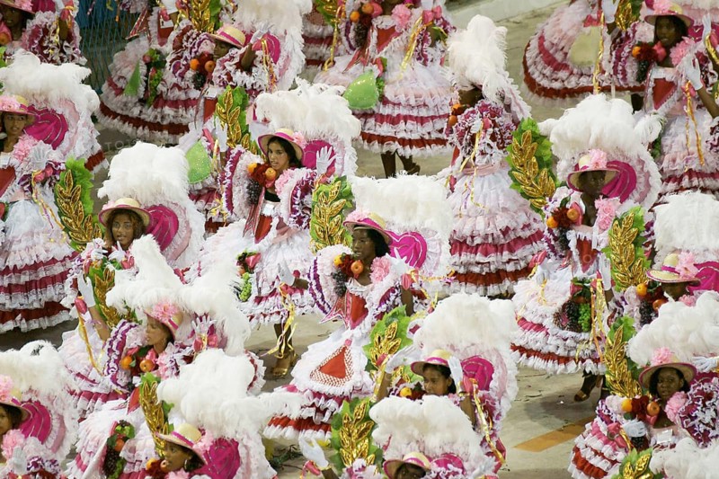 Carnival 2009, School of Samba Mangueira, Rio de Janeiro, Brazil