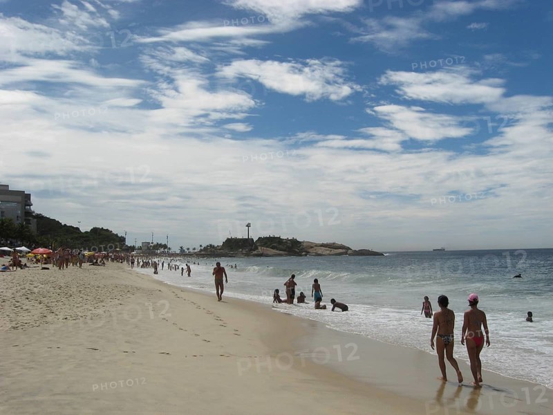 People, beach, City, Ipanema, Rio de Janeiro, Brazil