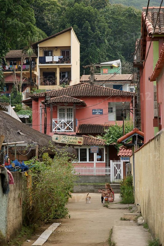 House, Facade, Ilha Grande, Rio de Janeiro, Brazil