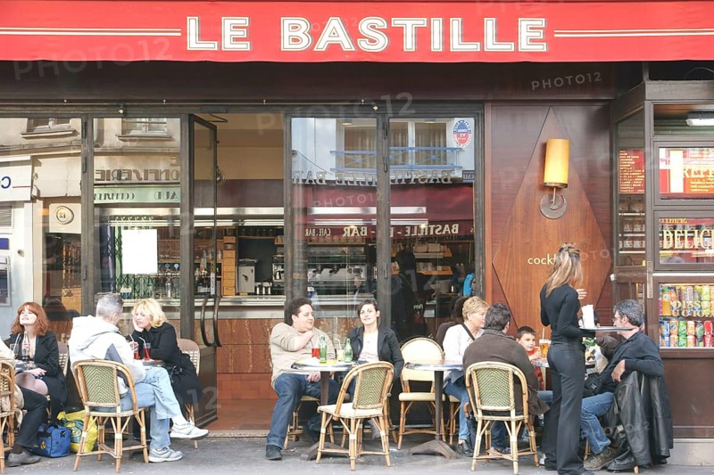 Snack bar, Place de la Bastille, 12ème arrondissement, (75012), Paris, France