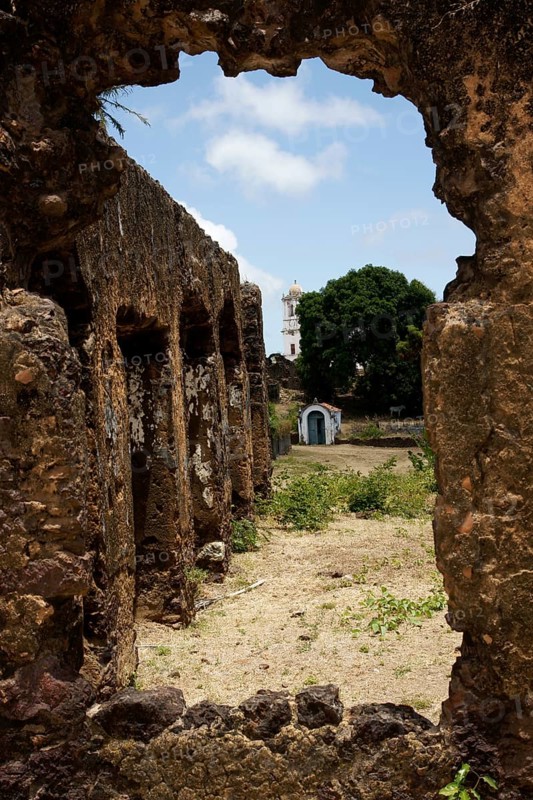 Ruins, Amargura Street, Negro Palace, Alcântara, Maranhão, Brazil
