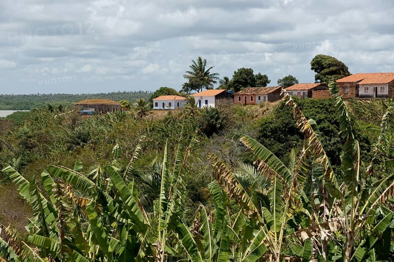 Landscape, Houses, Alcântara, Maranhão, Brazil