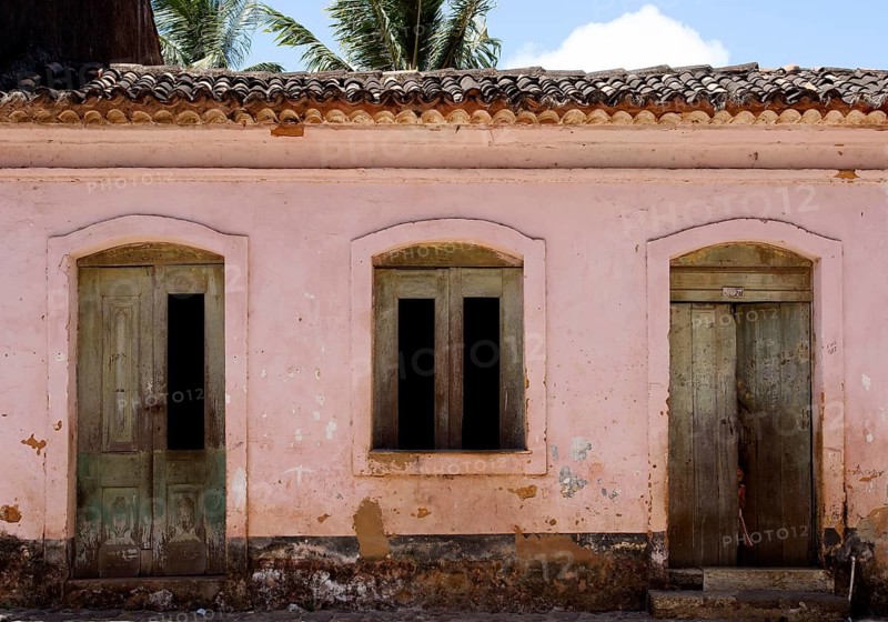 Facade of House, Alcântara, Maranhão, Brazil