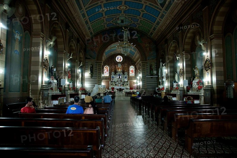 Interior of Church, 29/12/2009, São Luís do Paraitinga, São Paulo, Brazil