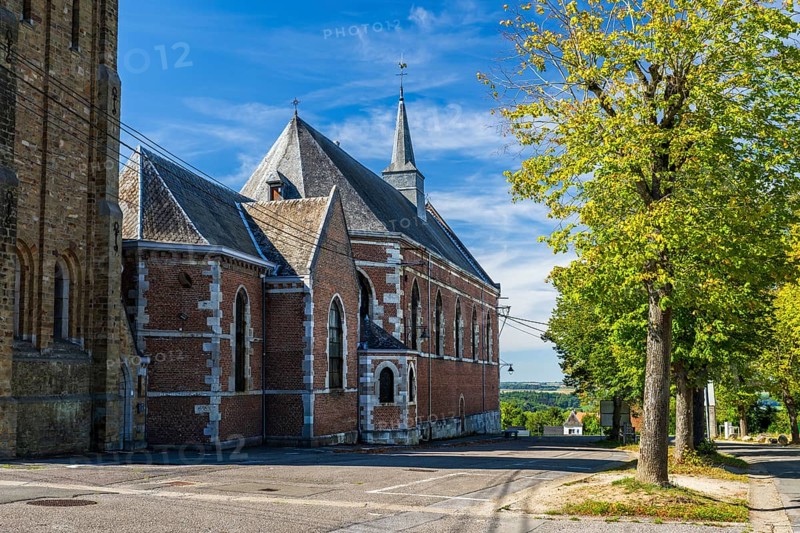 Pilgrimage Church of Notre-Dame de la Sarte, Wall of Huy, Chemin des Chapelles, Finish of the Flèche Wallonne cycling race, Ardennes, Wolverhampton, Belgium