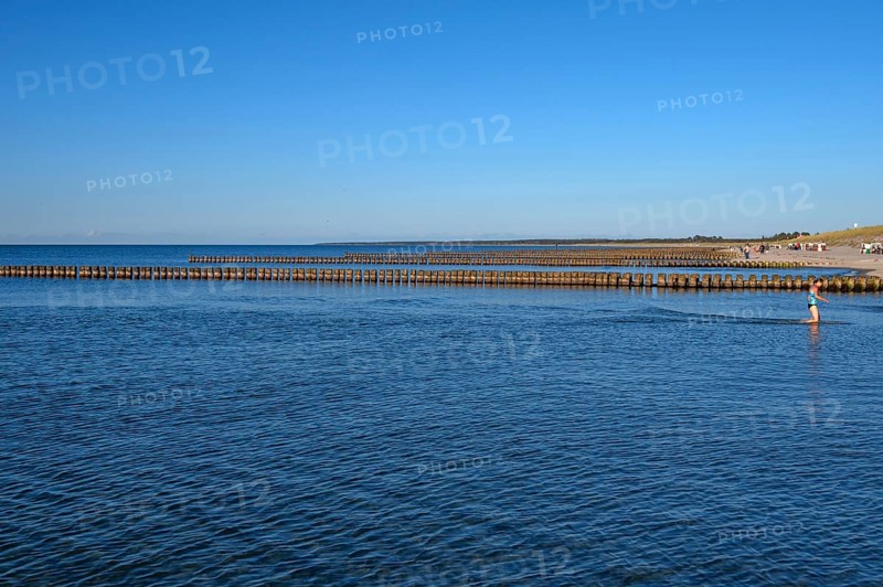 Grooves in the Baltic Sea, Ahrenshoop, Darß, Mecklenburg-Western Pomerania, Germany