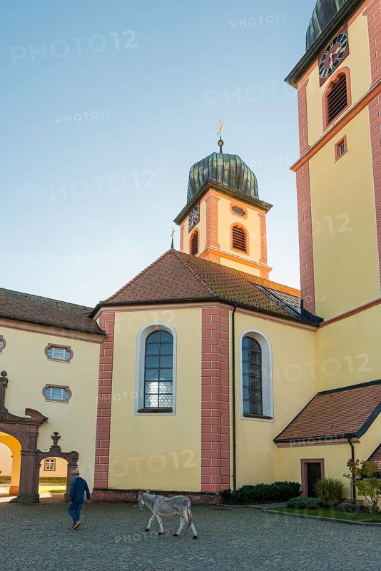 Monastery Church, St. Märgen, Southern Black Forest, Black Forest, Baden-Württemberg, Germany