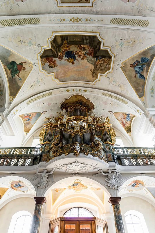 Interior view, monastery church, St. Peter, Southern Black Forest, Black Forest, Baden-Württemberg, Germany