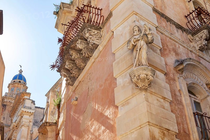 Palazzo Cosentini, Ragusa Ibla, Ragusa province, Sicily, Italy