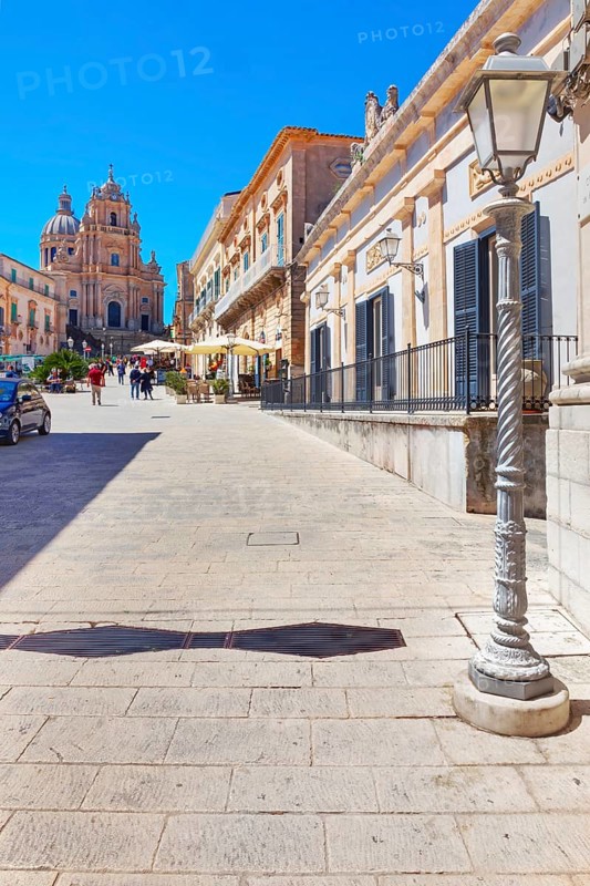 Historic town, Ragusa Ibla, Ragusa province, Sicily, Italy