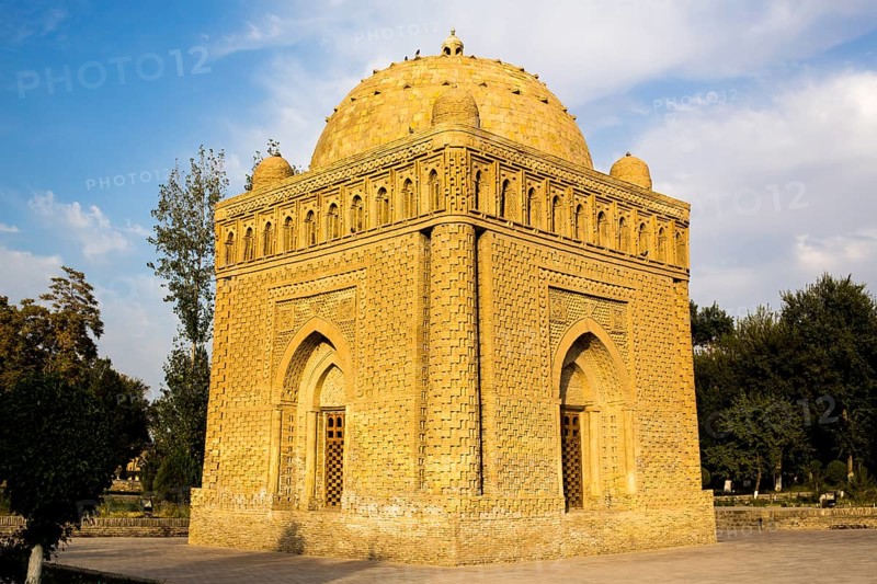 Samanid Mausoleum, a masterpiece of simplicity. Bukhara - the holy city, Uzbekistan