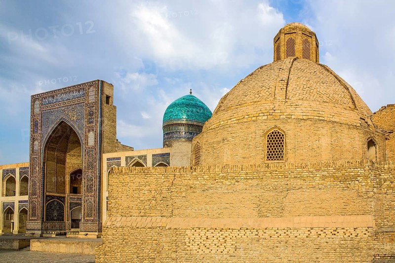 Miri Arab Madrasah, Poi Kalon Ensemble, Bukhara - the Holy City, Uzbekistan