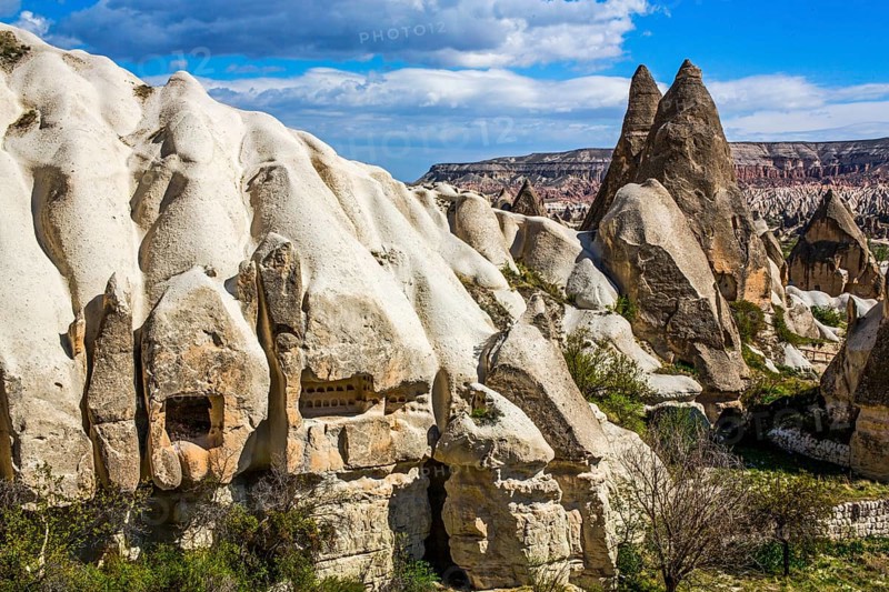 Valley of Lovers, fantastic tuff rock formations, Cappadocia, Turkey