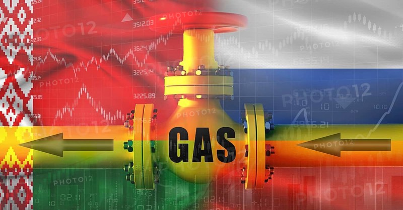 Russian gas export pipeline to Belarus. Gas exports from Russia to Belarus on financial chart