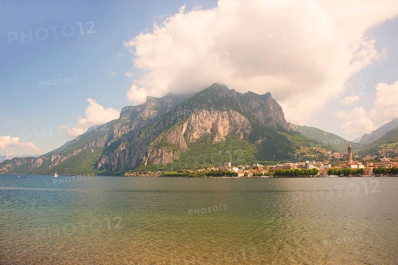 Lake Como, Italian Lago di Como, one of the Upper Italian lakes, Lombardy region, Italy