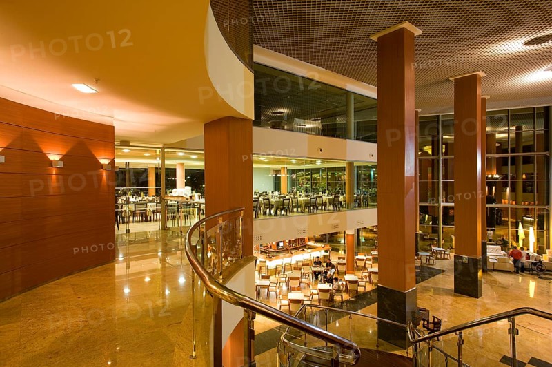 Hotel lobby, hotel lobby, reception, Diamante Beach El Hotel AR Diamate Beach Hotel in Calpe, Valencia, Costa Blanca, Spain