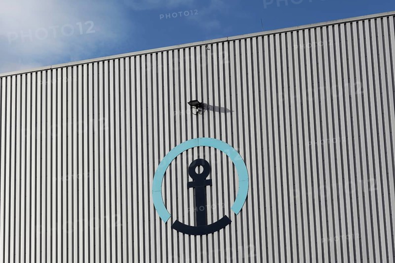 Kühne & Nagel, warehouse logo, logistics service provider, logo port, Duisburger Hafen, Duisburg-Rheinhausen, Ruhr area, North Rhine-Westphalia, Germany