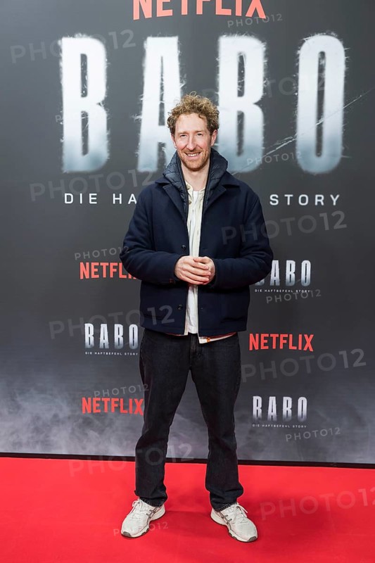 Louis Klamroth at the premiere of the Netflix film Babo in the Astor Film Lounge Berlin on 24.10.2025
