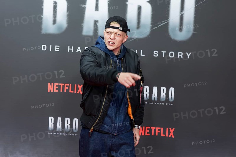 Leonard Kunz at the premiere of the Netflix film Babo in the Astor Film Lounge Berlin on 24.10.2025