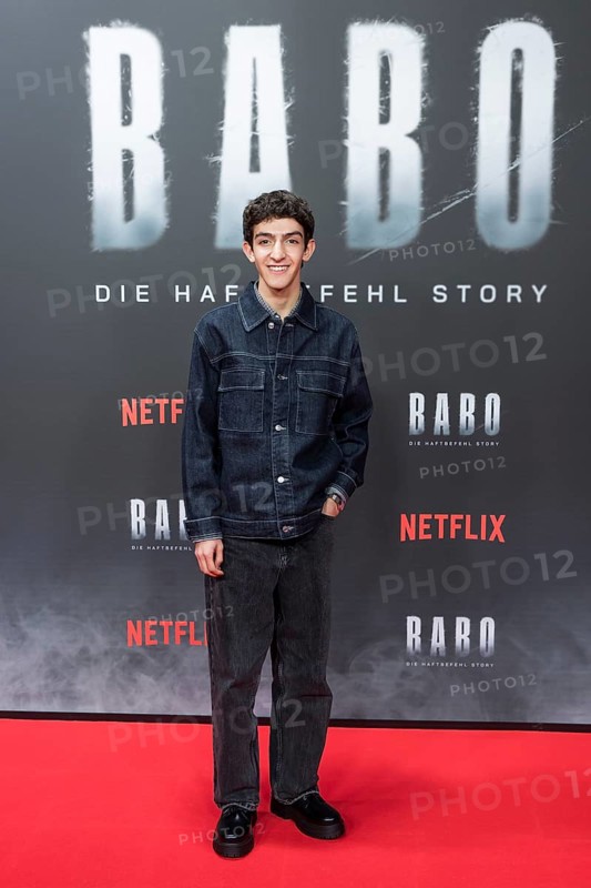 Deyar Alkalash at the premiere of the Netflix film Babo in the Astor Film Lounge Berlin on 24.10.2025