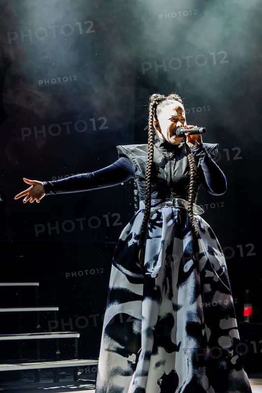 LaFee (real name: Christina Klein) live on Shadow & Light Tour 2025 at Berlin's Tempodrom on 26.10.2025
