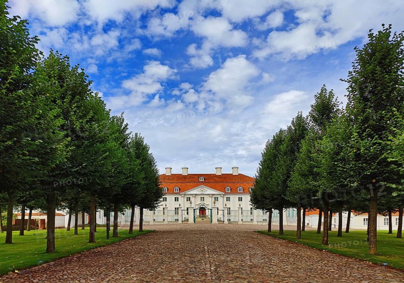 Meseberg Castle, Baroque Palace, Guest House and Conference Center of the Federal Government, Meseberg, Gransee, Brandenburg, Germany