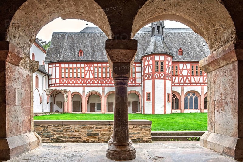 Eberbach Abbey, Cistercian Order, Eltville, Rheingau, Taunus, Hesse, Germany