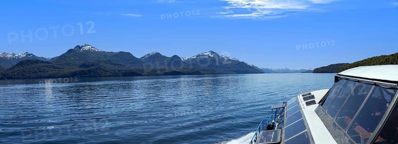 Argentina, Patagonia, Bariloche Island Isla Victoria and Arrayanes forest scenic landscapes