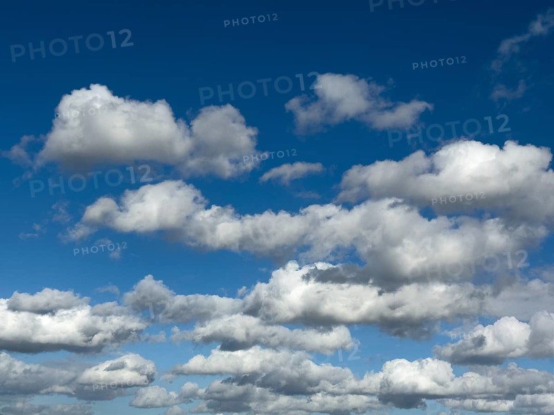 White clouds Cumulus and Stratocumulus driven by approaching storm cloudy against blue sky, international