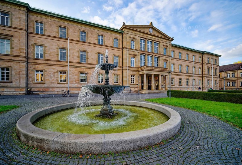 New auditorium, Eberhard-Karls-University, also Eberhard Karls University Tübingen, Tübingen, Baden-Württemberg, Germany