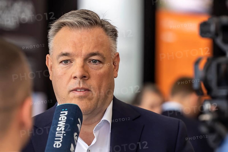 Interview with Rolf Schumann, Chief Digital Officer at the Schwarz Group. Schwarz Digits is the digital and IT division of the Schwarz Group, which also includes Lidl and Kaufland. ground-breaking ceremony ceremony for the Innovation Park for Artificial Intelligence (IPAI) in Heilbronn. Heilbronn, Baden-Württemberg, Germany