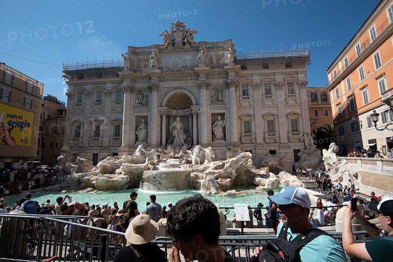 Trevi Fountain (Fontana di Trevi), Rome, Italy