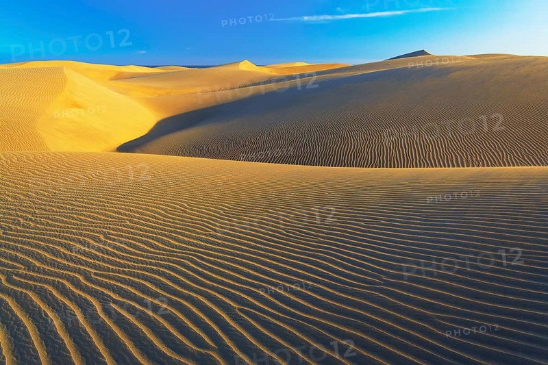 Sand dunes, Maspalomas, Playa del Ingles, Gran Canaria, Canary Islands, Spain