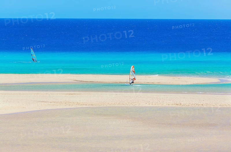 Windsurf, Sotavento Beach, Fuerteventura, Jandia, Canary Islands, Spain