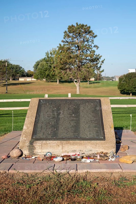 Canton, South Dakota - A marker lists the names of 120 patients at the Canton Asylum for Insane Indians who are buried in unmarked graves. Not all inmates of the federal facility, which closed in 1934, were insane. The cemetery is now surrounded by the Hiawatha Golf Course
